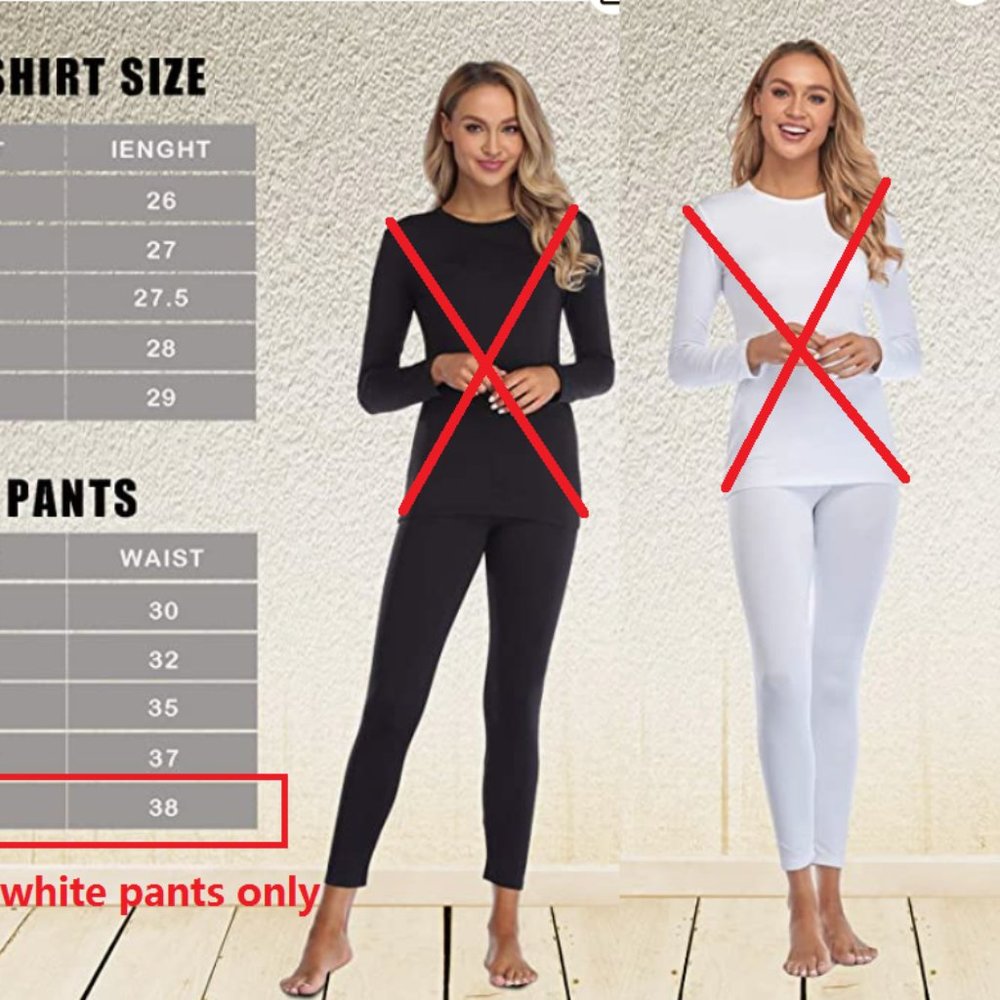 selling 2 (new) x Thermal Fleece Lined pajama pants, 1 black & ! white size XL